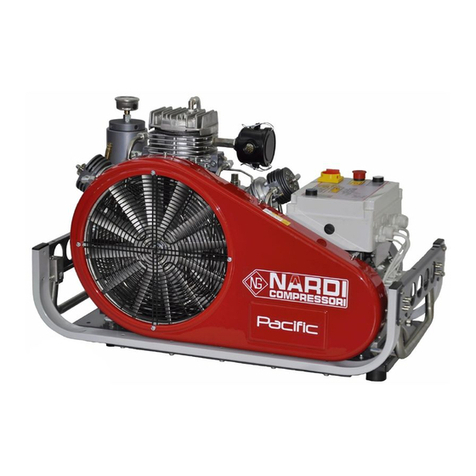 NARDI COMPRESSORI PACIFIC E23 Operating instructions