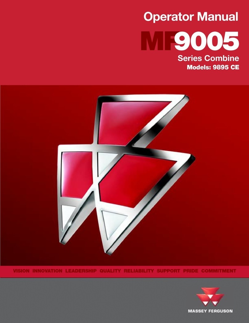 MASSEY FERGUSON MF9005 Operator's manual