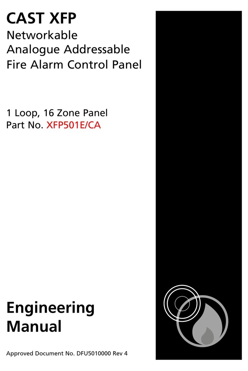 C-TEC CAST XFP Installation and operation manual