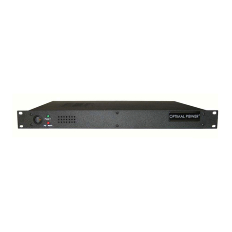 Optimal Power OPR Power Series User manual