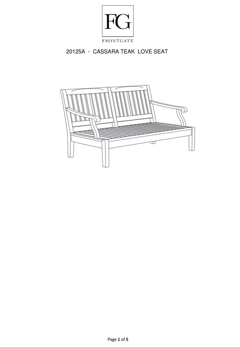 Frontgate CASSARA 20125A User manual