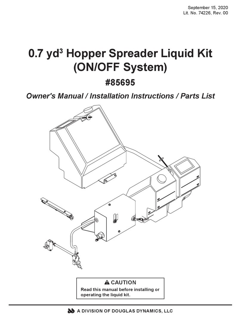 Douglas Dynamics Western Plows 85695 owner's manual