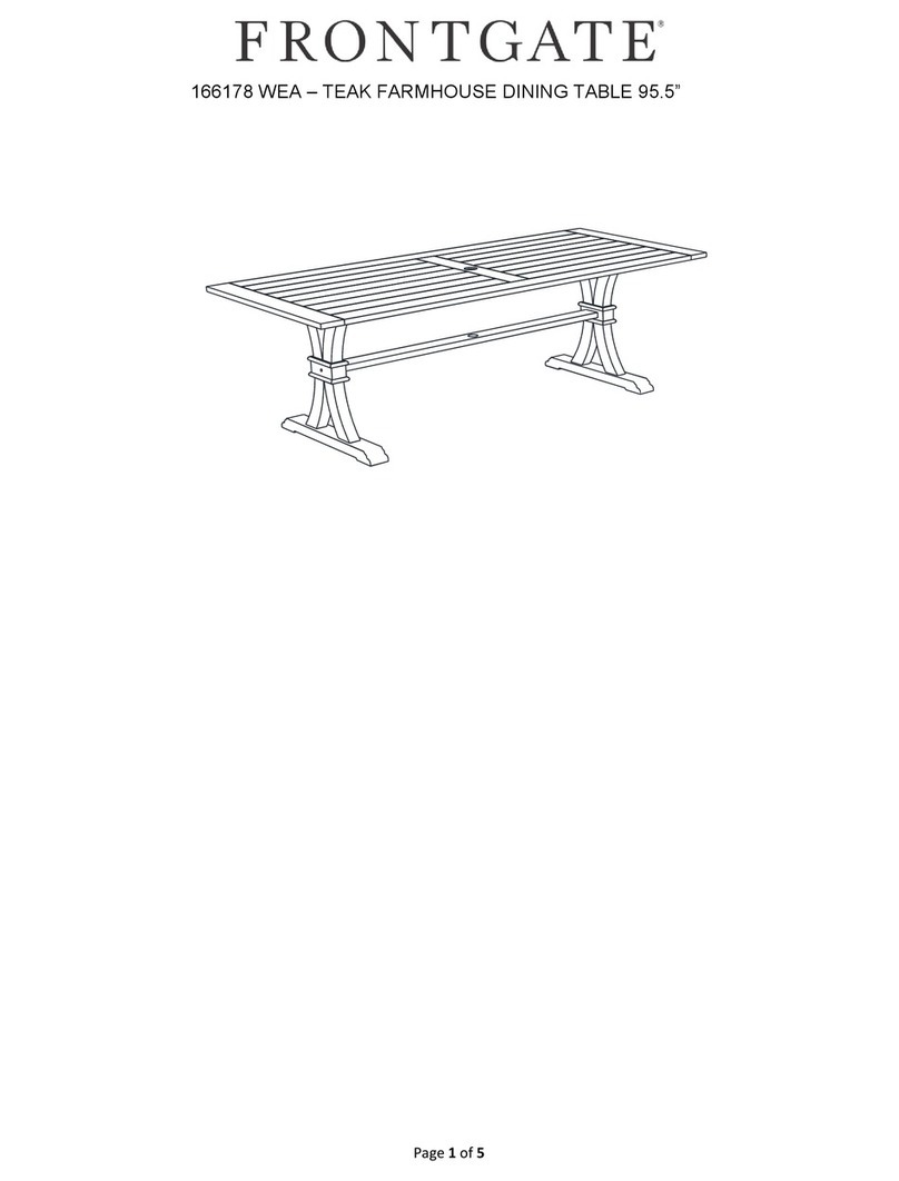 Frontgate WEA 166178 User manual