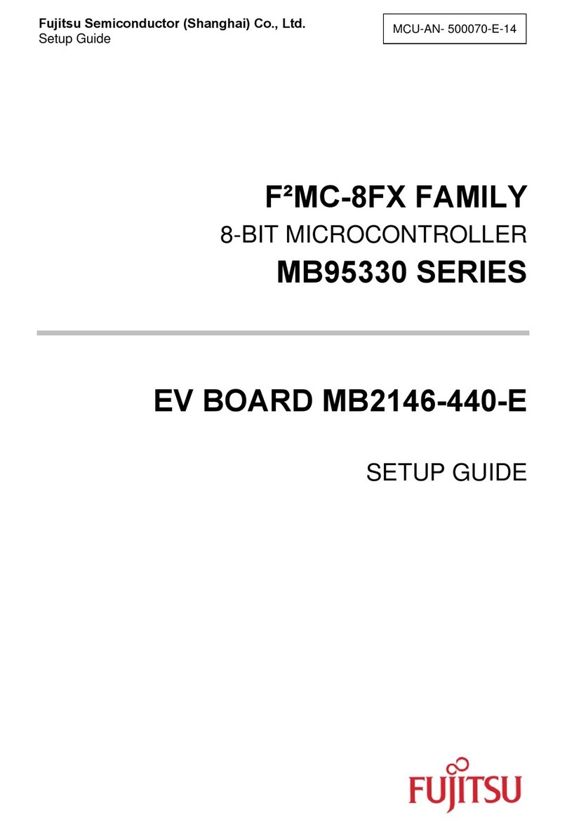 Fujitsu F2MC-8FX Series Setup guide
