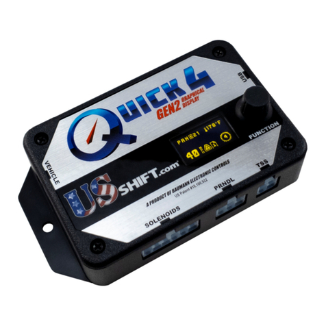 US Shift Quick4 E4OD Installation and operation manual