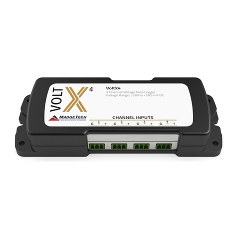 MadgeTech X Series Specification sheet