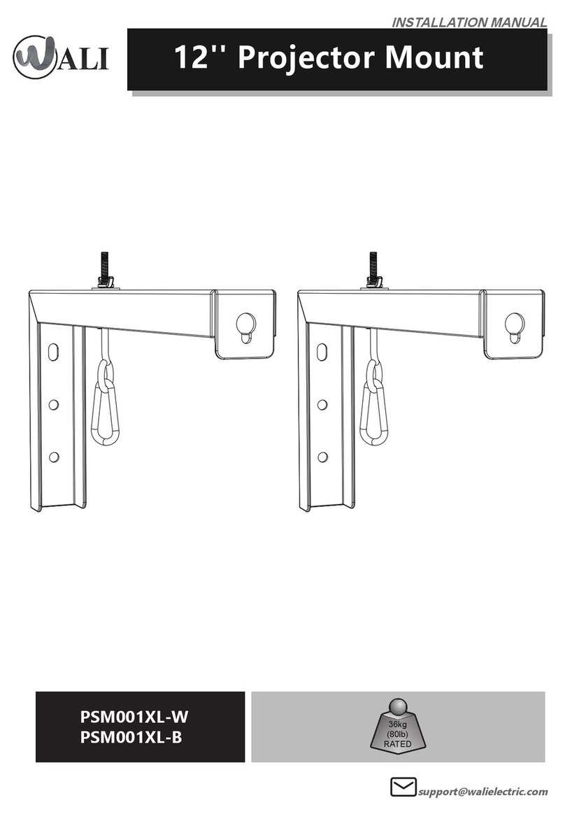 Wali PSM001XL-W installation manual