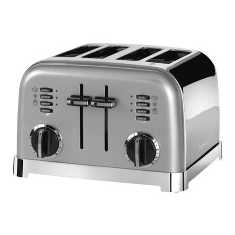 Cuisinart CPT160PIE User manual