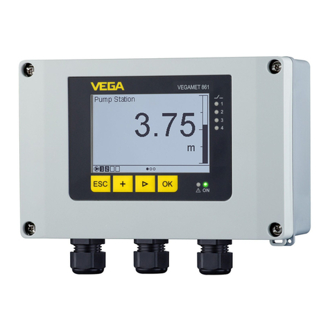 Vega VEGAMET 861 User manual