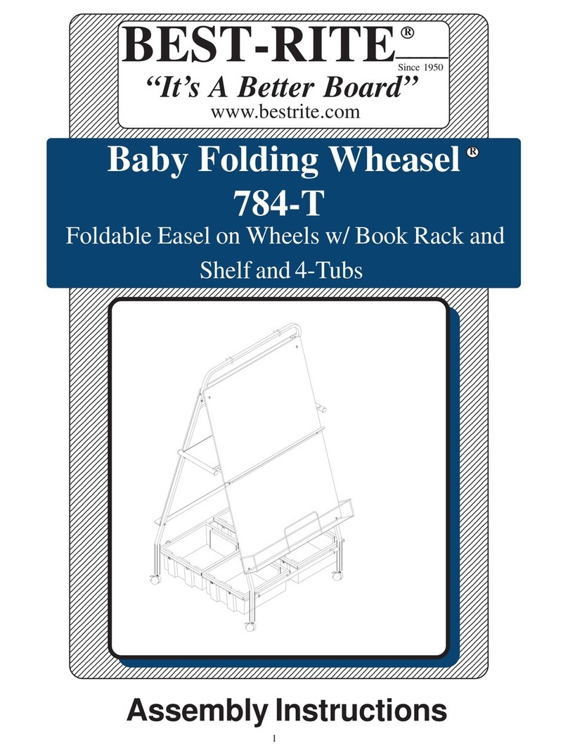 Best-Rite Baby Folding Wheasel 784-T Assembly instructions Best-Rite Baby Folding Wheasel 784-T Assembly instructions