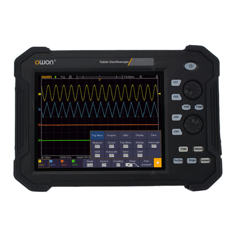 Owon TAO3000 Dual-Channel Series user manual