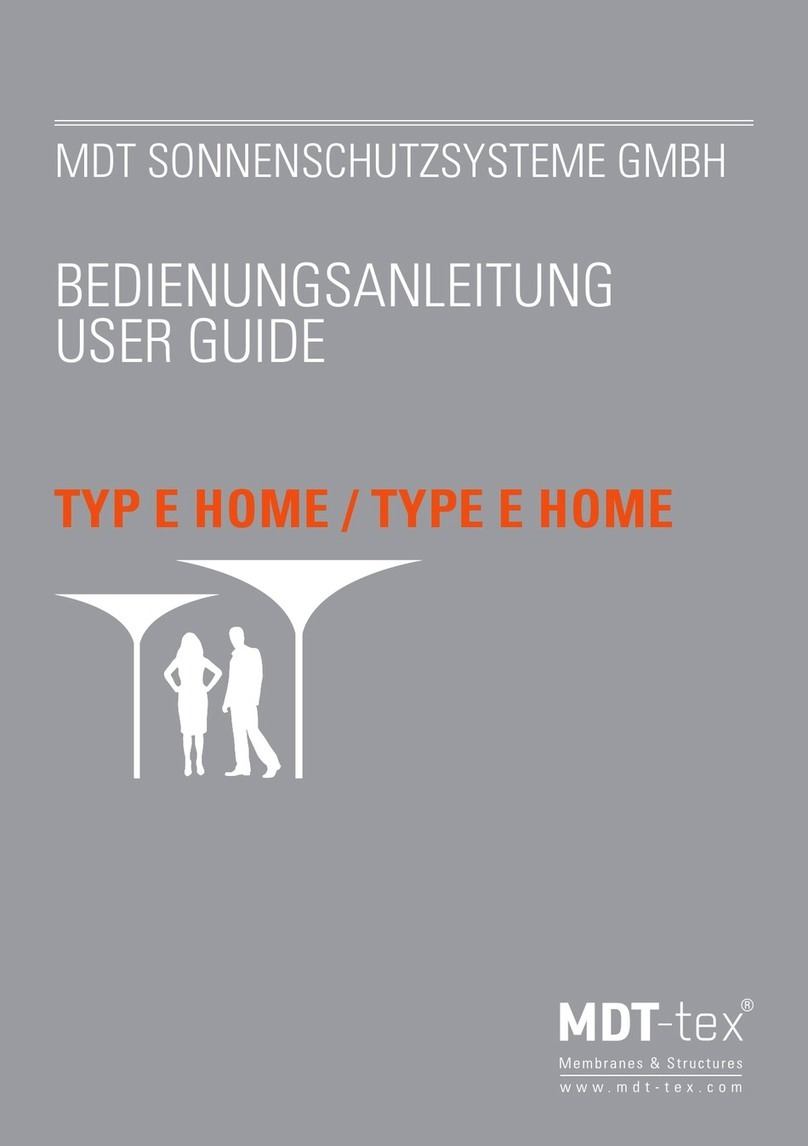 MDT-tex E HOME Series User manual