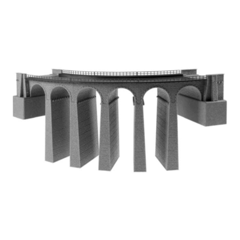Faller VIADUCT SET, TWO-TRACK, CURVED User manual Faller VIADUCT SET, TWO-TRACK, CURVED User manual