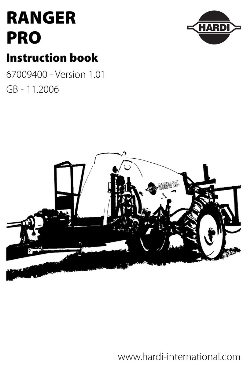 Hardi RANGER PRO User manual
