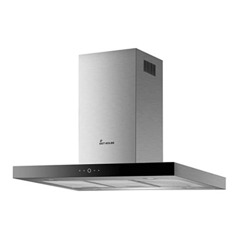 KKT KOLBE Sinus Insel TC9 user manual
