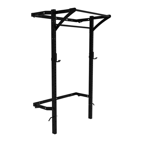 PRx Performance Profile Squat Rack with Pull-Up Bar 90" User manual PRx Performance Profile Squat Rack with Pull-Up Bar 90" User manual