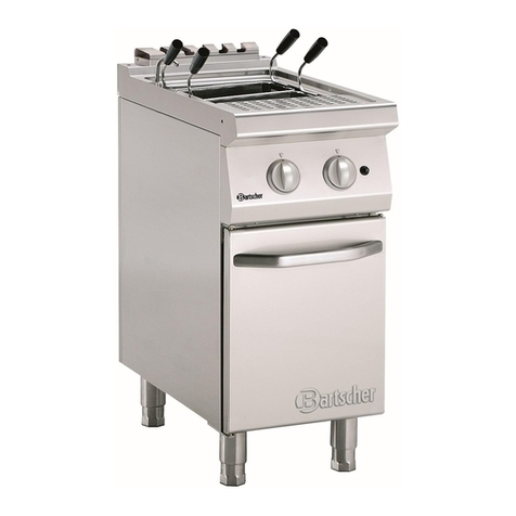Bartscher 700 Series Quick start guide
