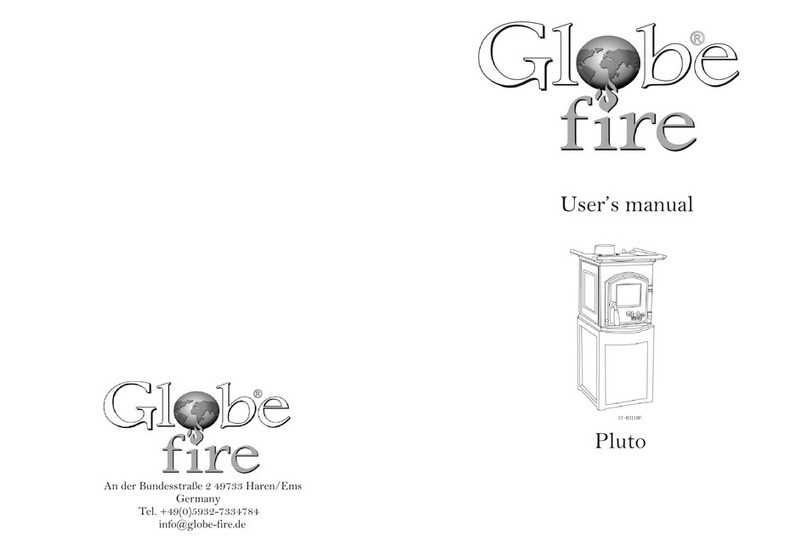 Globe fire Pluto ST 0311 user manual