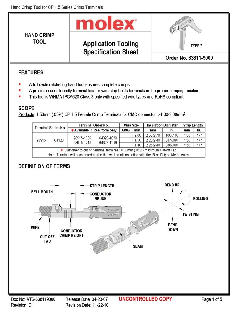 molex 207129 Series User manual