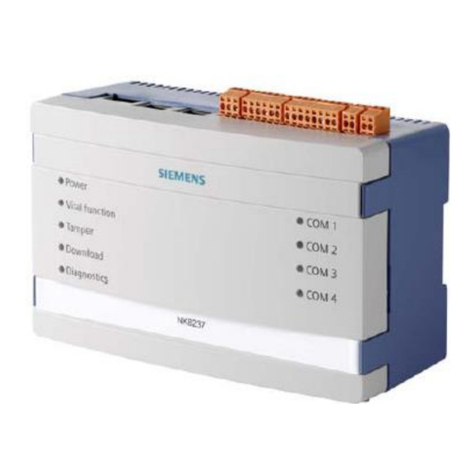 Siemens NK8237 MP4.81-02 Quick guide