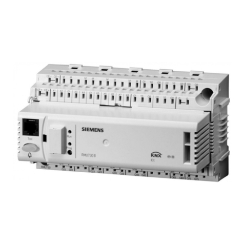 Siemens RMU7 Sereis User manual