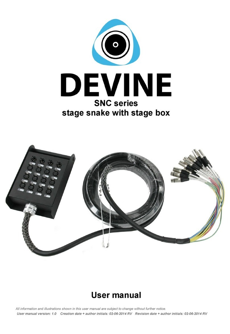 Devine SNC Series user manual