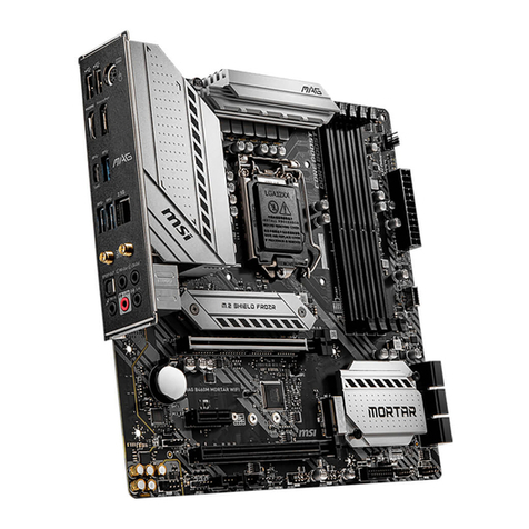 MSI MAG B460M MORTAR WIFI quick start