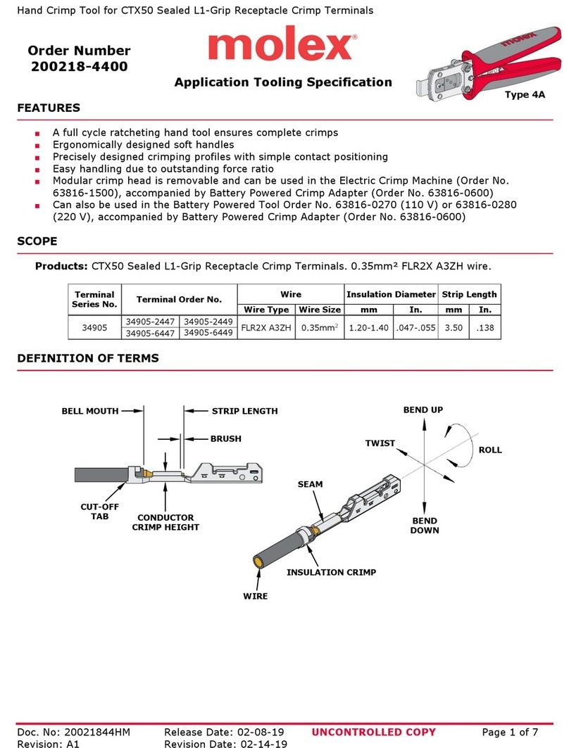 molex 207129 Series User manual molex 207129 Series User manual