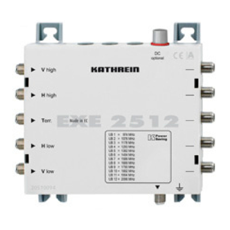 Kathrein EXE 1512 manual