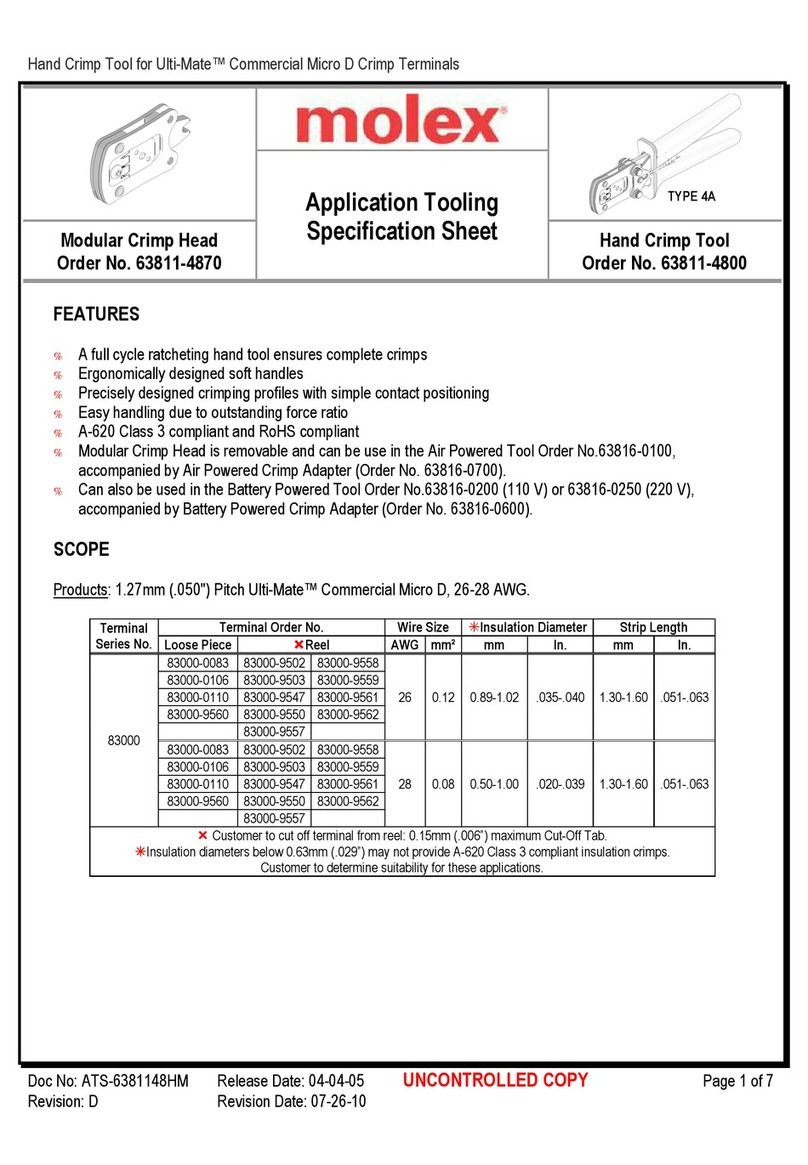 molex 207129 Series User manual