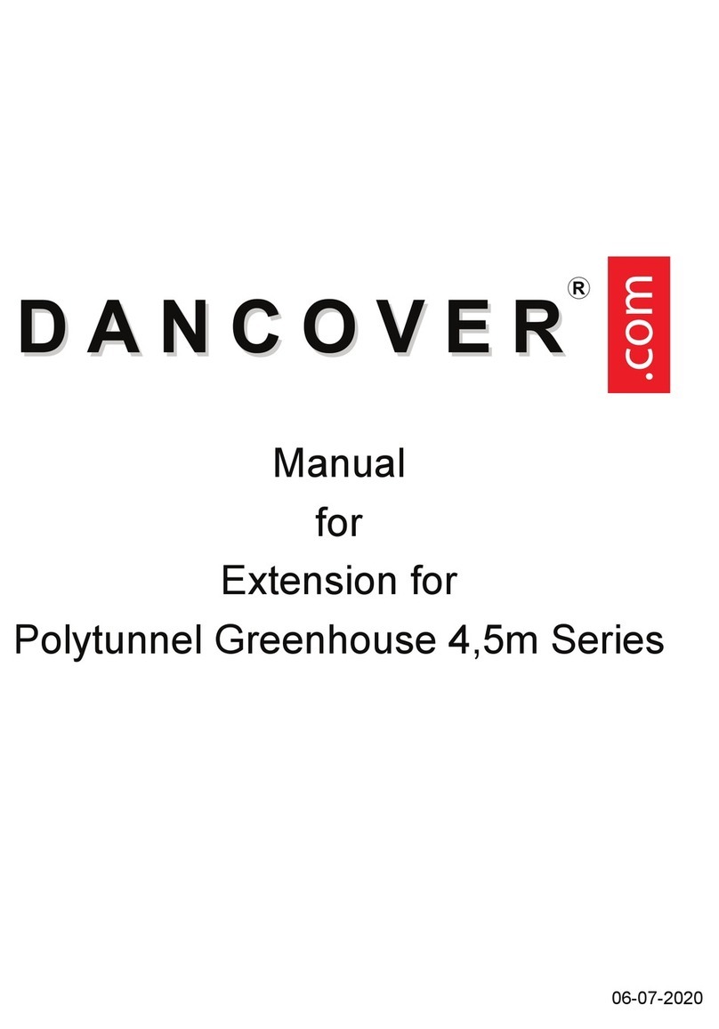Dancover 4,5m Series manual