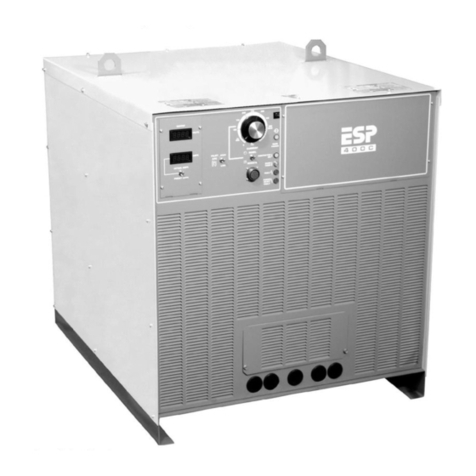 ESAB ESP-400C Installation and operating instructions