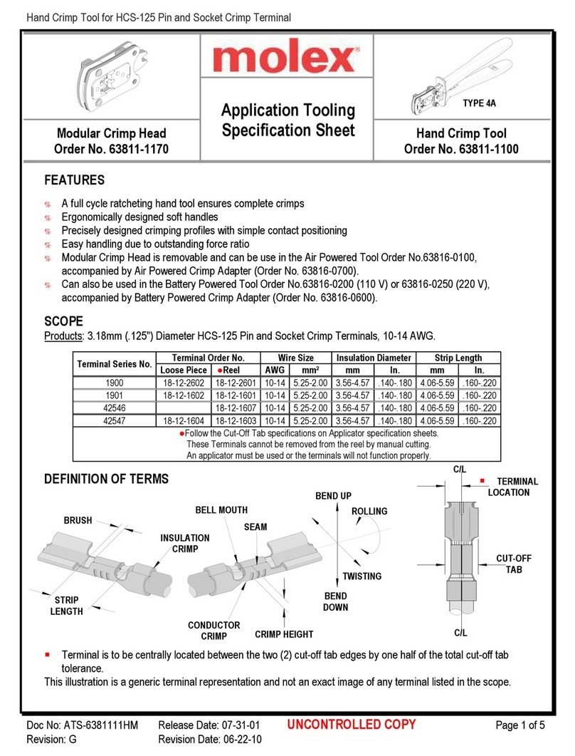 molex 207129 Series User manual