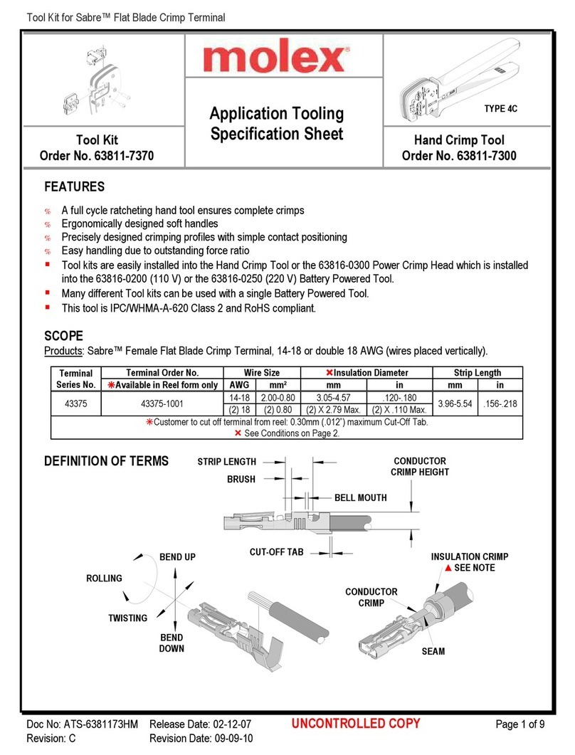 molex 207129 Series User manual molex 207129 Series User manual