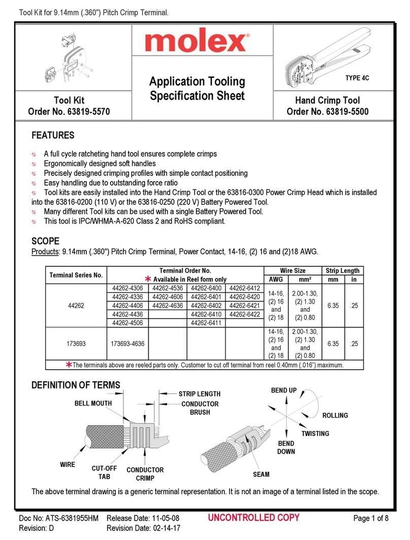 molex 207129 Series User manual