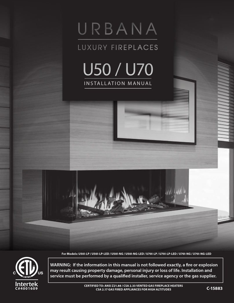 Urbana U50 installation manual