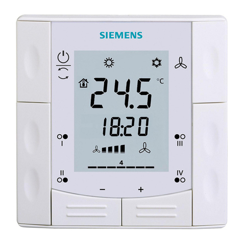 Siemens RDF301.50 Series manual