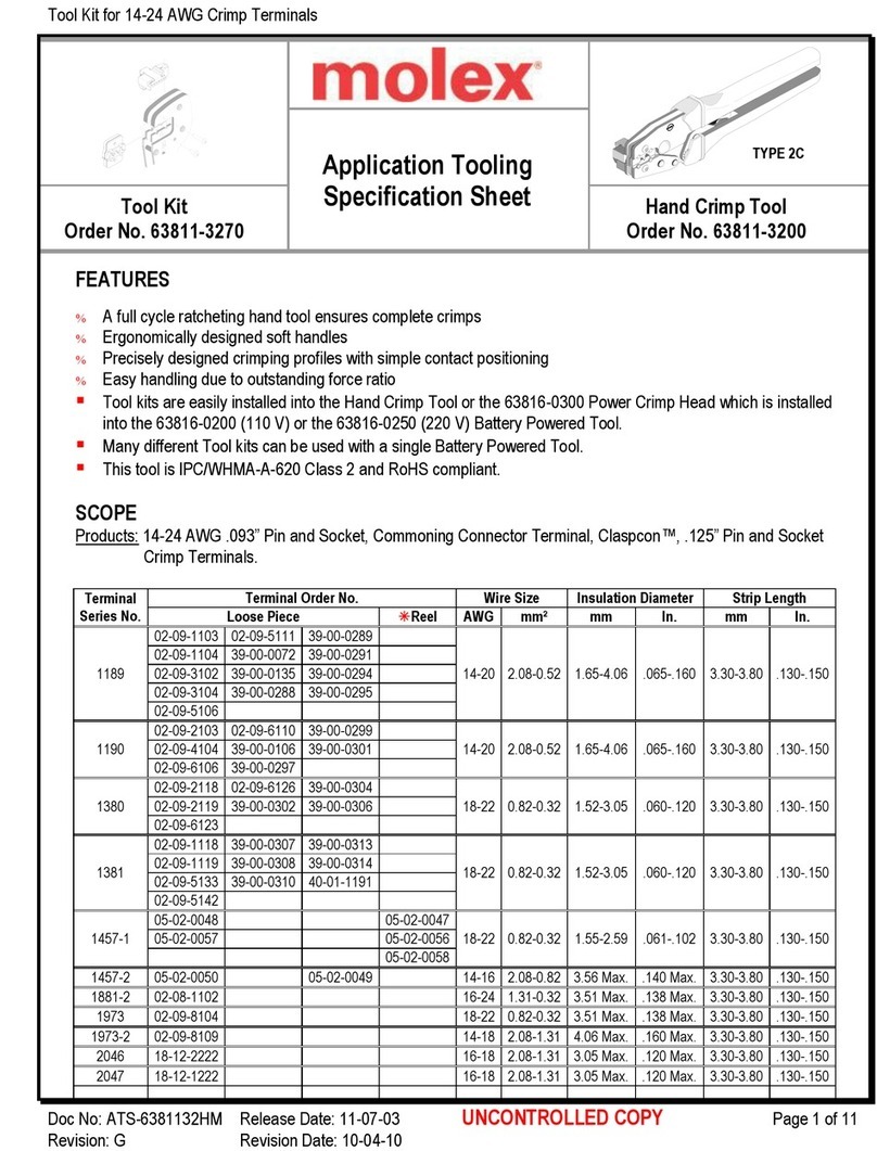 molex 207129 Series User manual