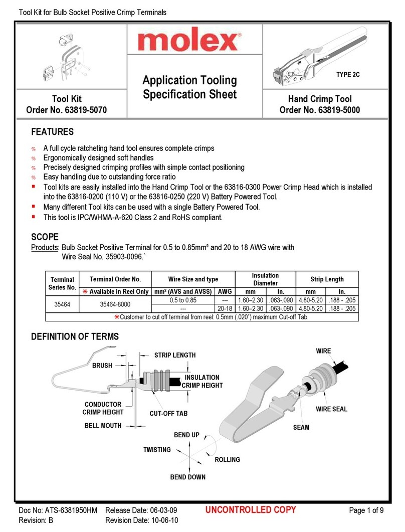 molex 207129 Series User manual
