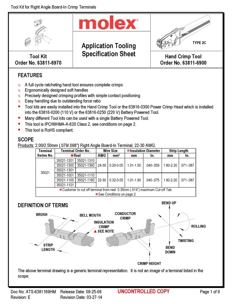 molex 207129 Series User manual