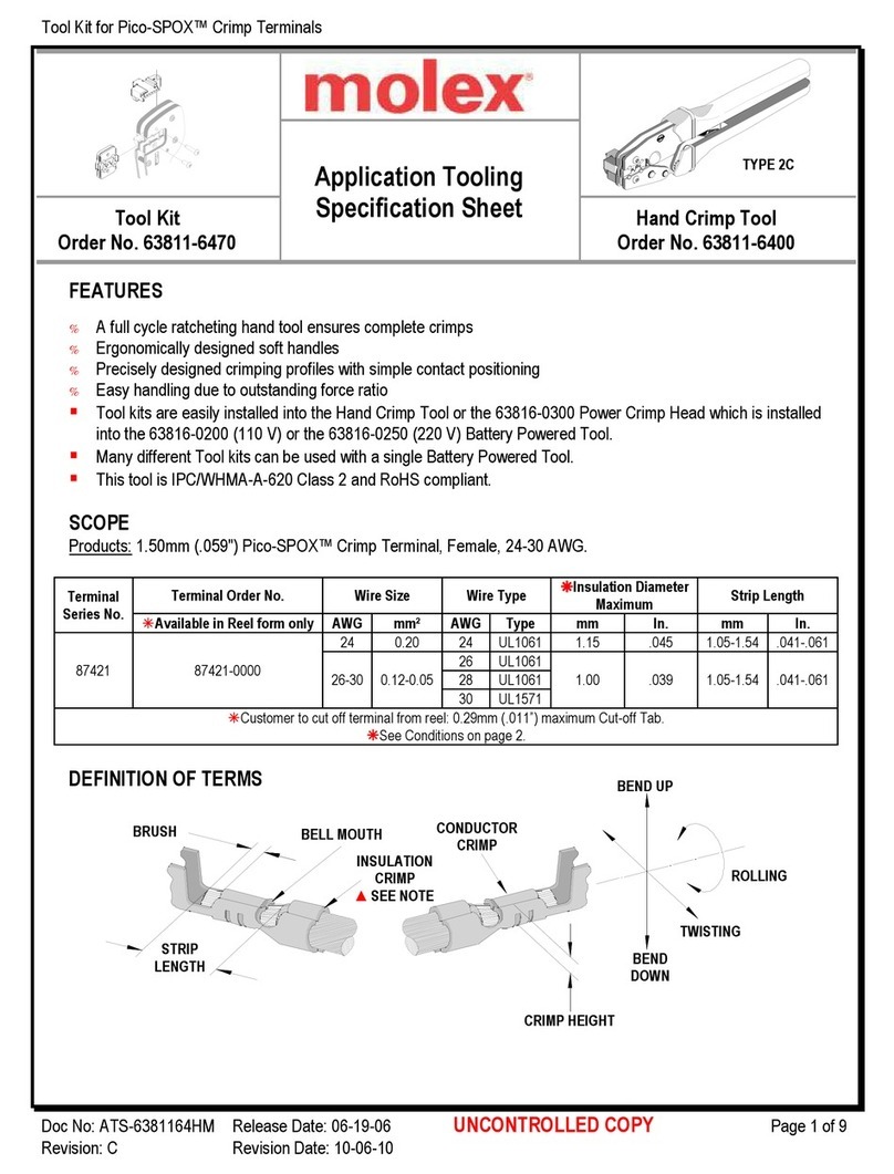 molex 207129 Series User manual