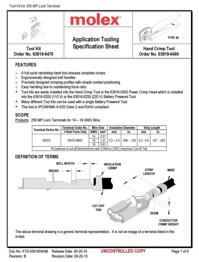 molex 207129 Series User manual molex 207129 Series User manual