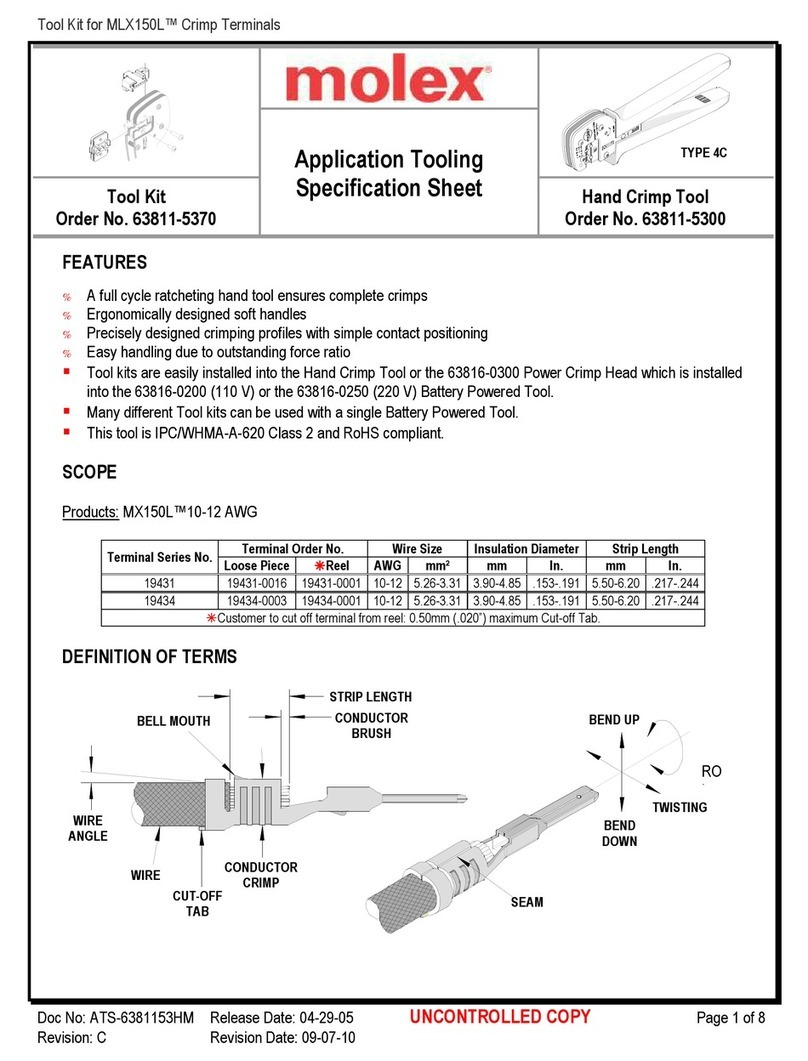 molex 207129 Series User manual molex 207129 Series User manual