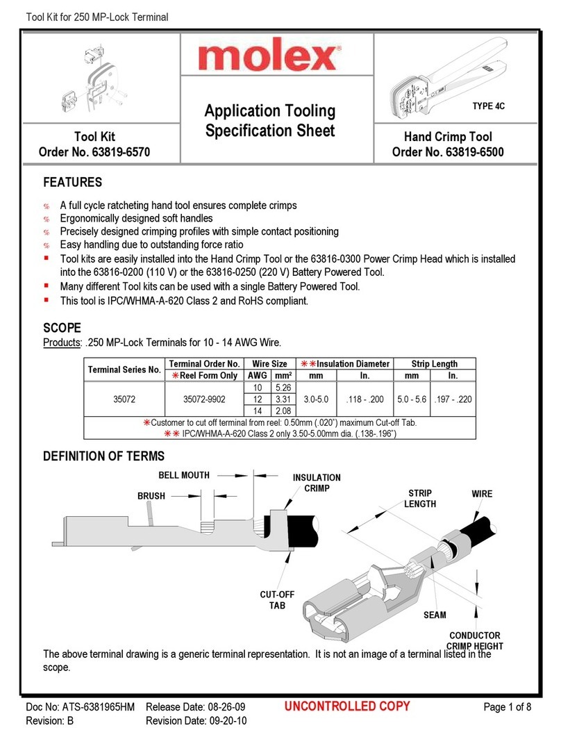 molex 207129 Series User manual