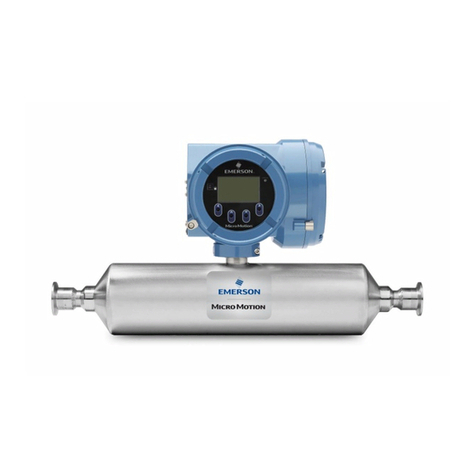 Emerson Micro Motion T Series User manual