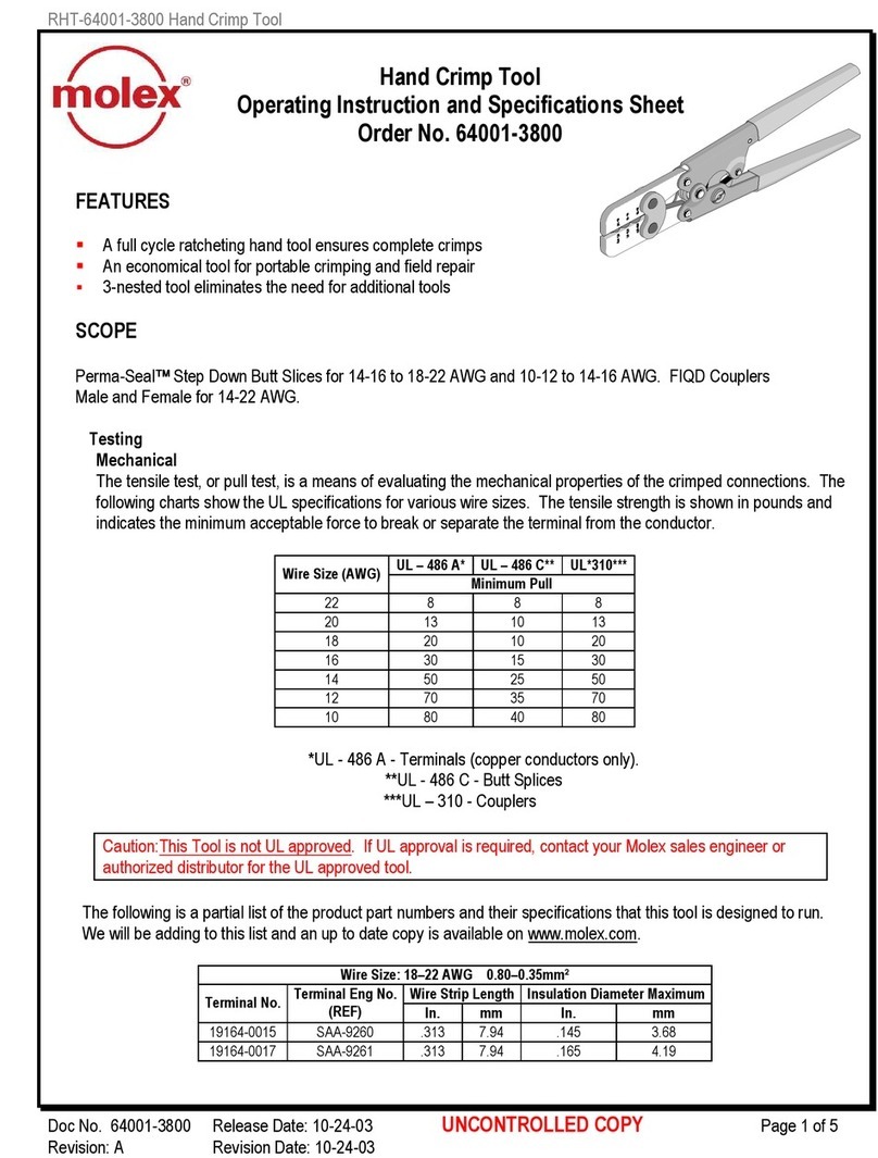molex 207129 Series User manual
