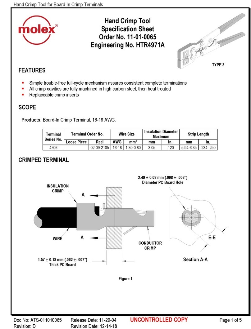 molex 207129 Series User manual molex 207129 Series User manual