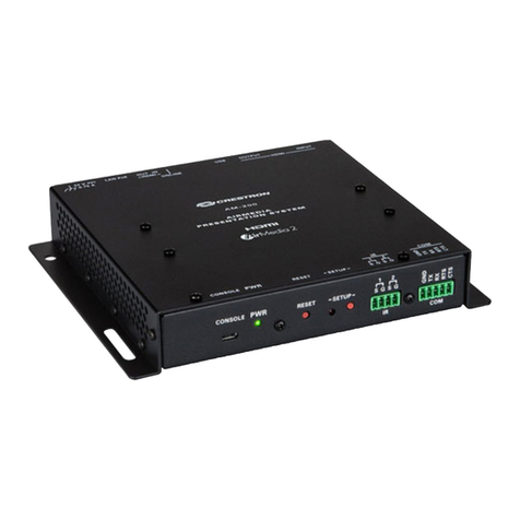 Crestron AirMedia Presentation System 200 User manual