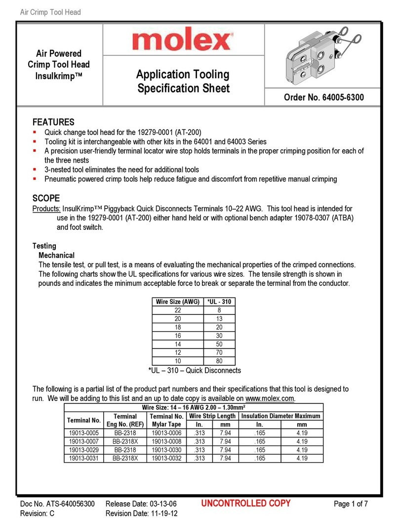molex 207129 Series User manual