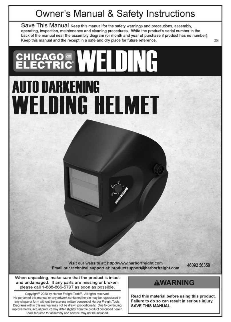 Chicago Electric 46092 Owner's manual & safety instructions